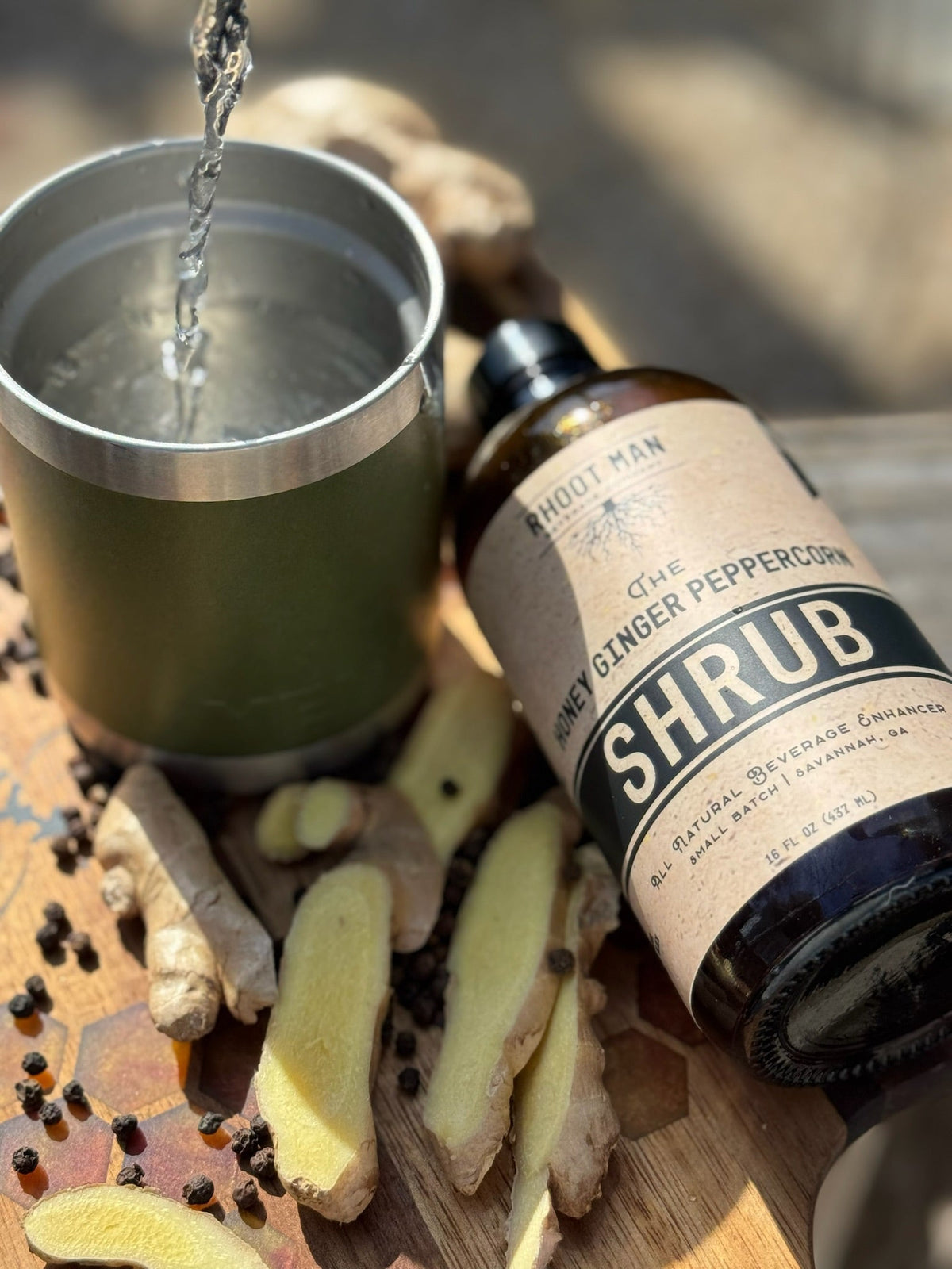 Honey Pepper Mule