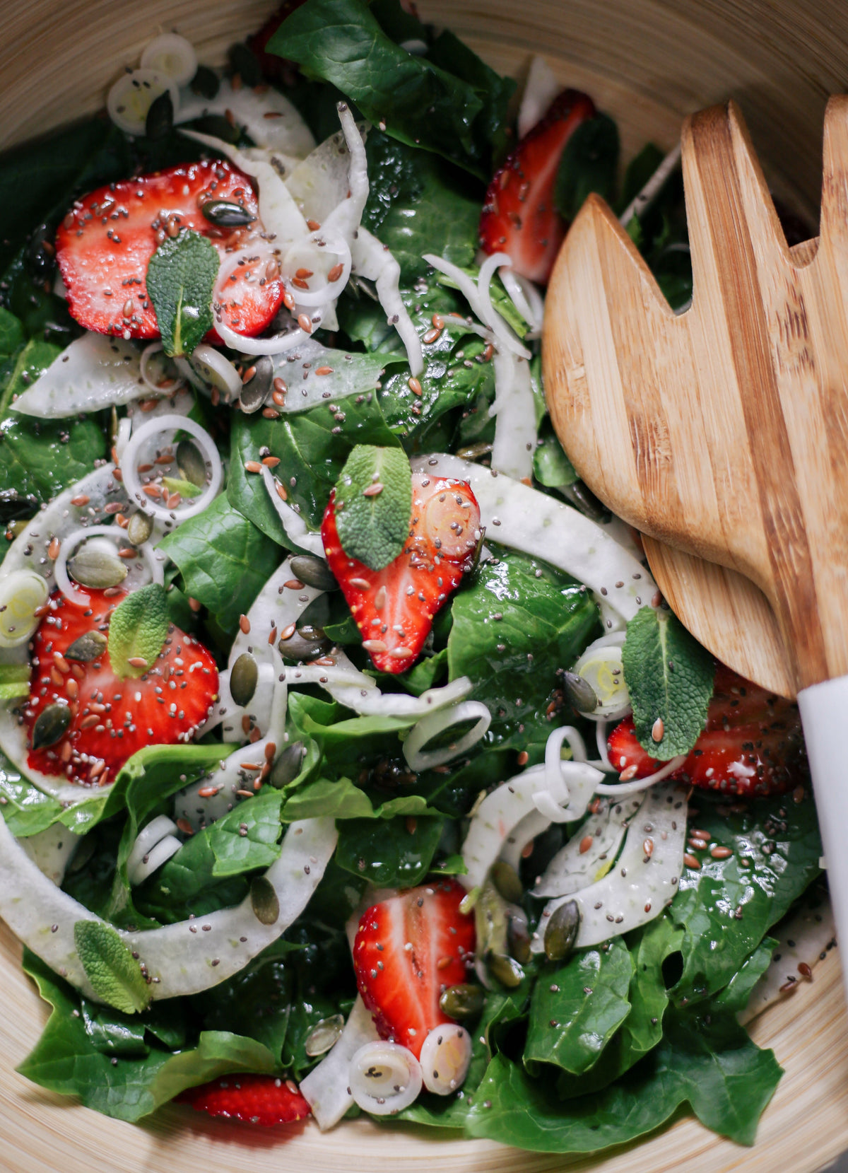 Strawberry Rhubarb Vinaigrette